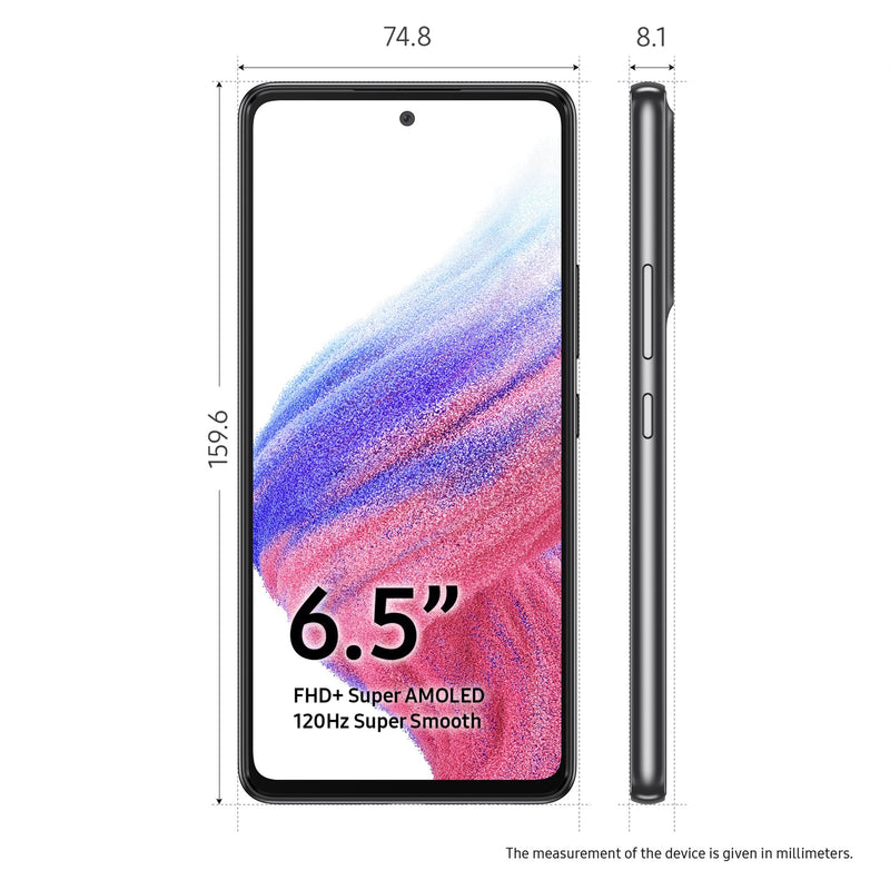 Samsung Galaxy A53 5G 8GB 256GB Awesome Black