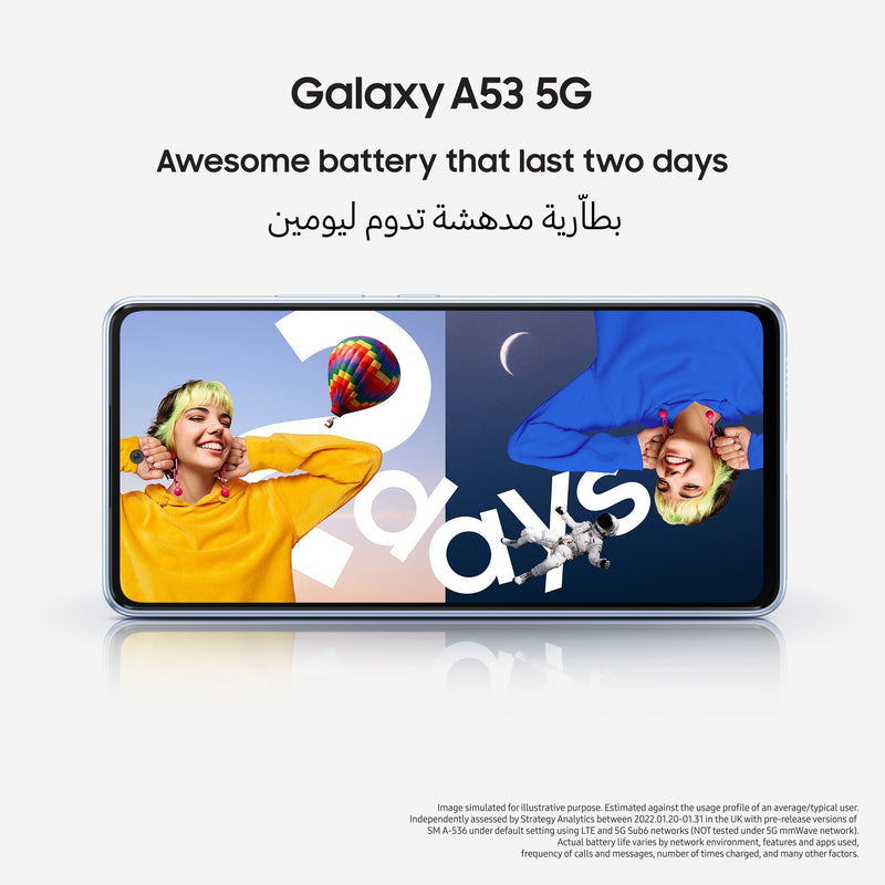 Samsung Galaxy A53 5G 8GB 256GB Awesome Peach