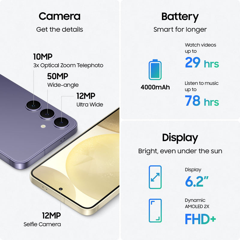 Samsung Galaxy S24 Plus 5G 12GB 256GB Cobalt Violet