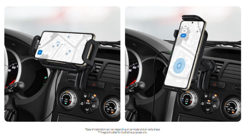 Samsung wireless car charger Black