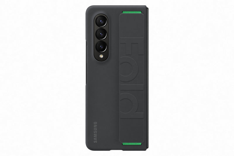 Samsung Galaxy Fold 4 Silicone Grip Cover Black