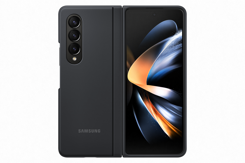 Samsung Fold 4 Slim Standing Cover Black