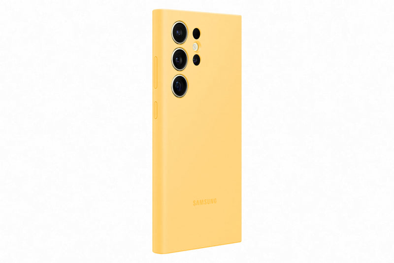 Samsung Galaxy S24 Ultra Silicone Case Yellow