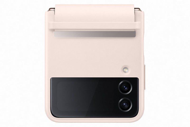 Samsung Galaxy Flip 4 Flap Leather Peach Cover
