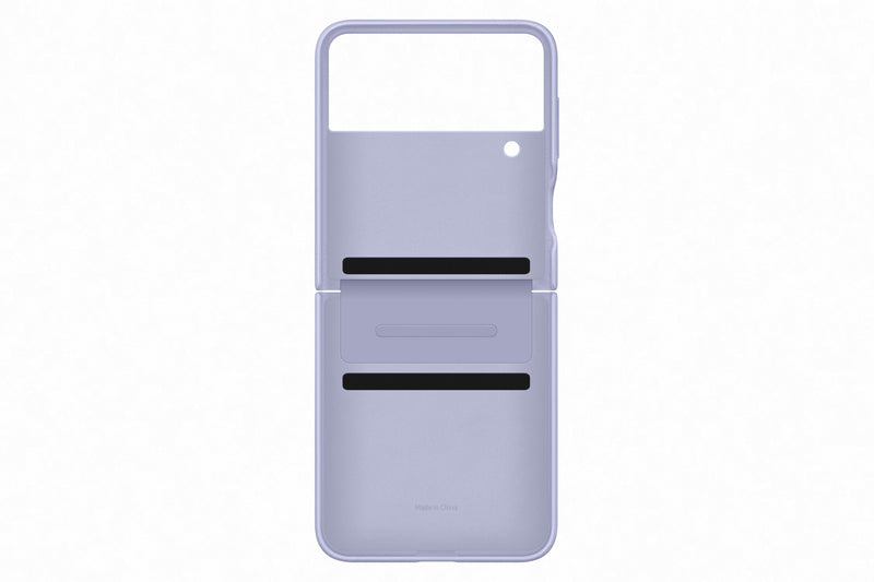 Samsung Galaxy Flip 4 Flap Leather Cover Serenity Purple