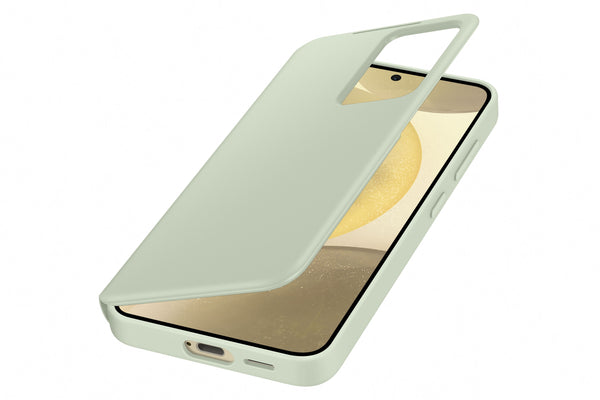 Samsung Galaxy S24 Smart View Wallet Case Light Green