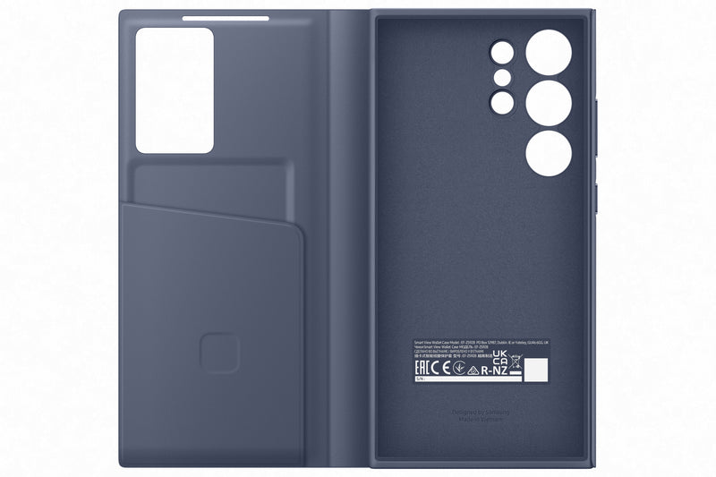 Samsung Galaxy S24 Ultra Smart View Wallet Case Violet