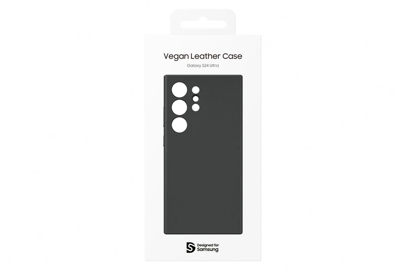 Samsung Galaxy S24 Ultra Eco Leather Case Black