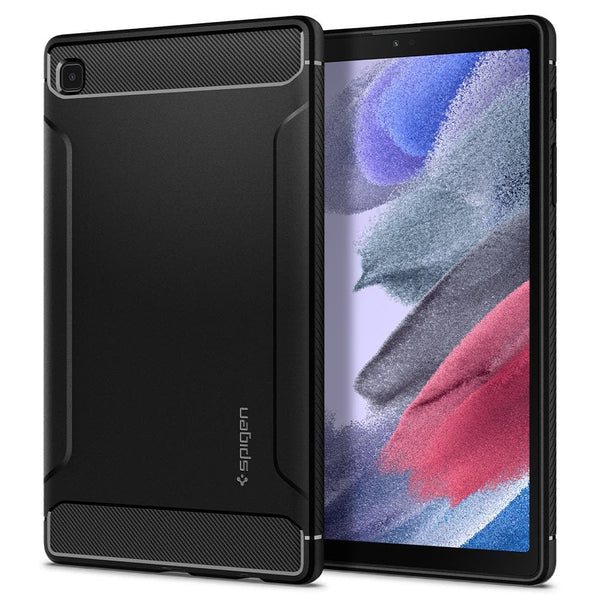 Spigen-Galaxy Tab A7 Lite Case Rugged Armor Black