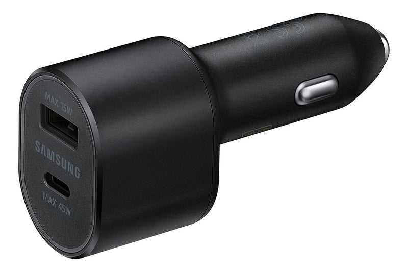 Super Fast Dual Car Charger (45W+15W) Black