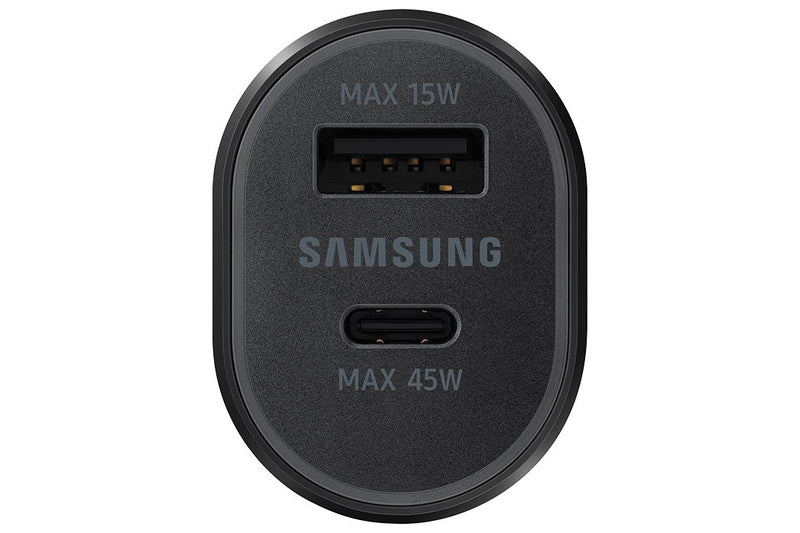 Super Fast Dual Car Charger (45W+15W) Black