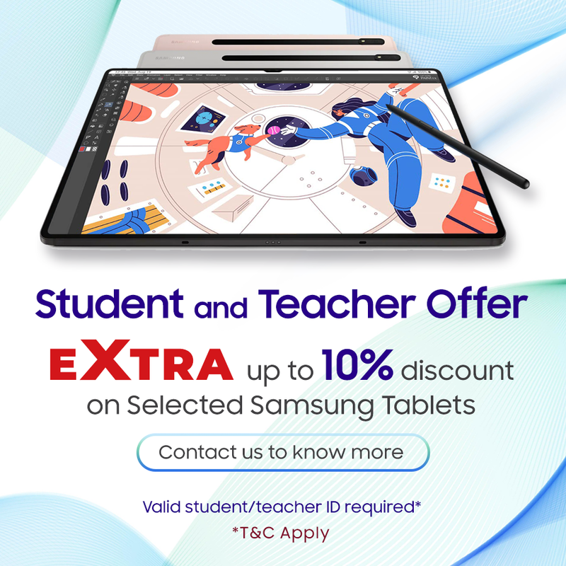 Samsung Galaxy Tab S6 Lite LTE 4GB 64GB PINK GEMS Exclusive - Extra 10% discount on your Student or Teacher ID