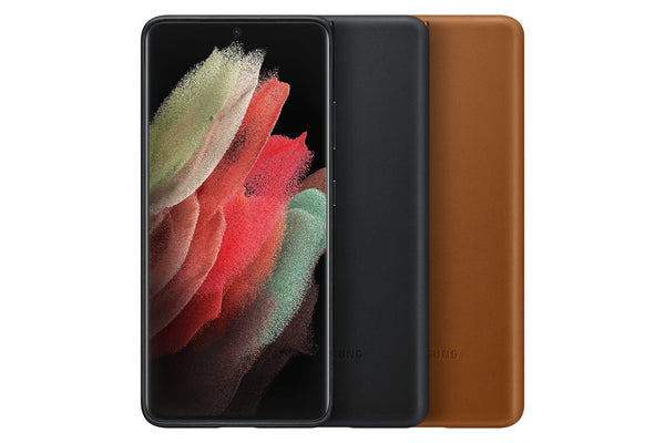 S21 Ultra Leather Cover