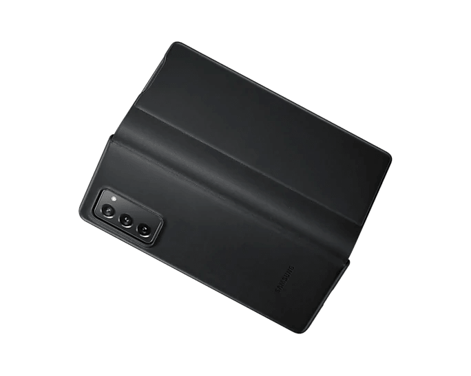 Z Fold2 Leather Flip cover